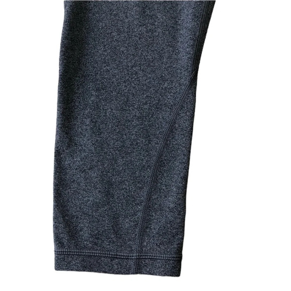 Athleta Cropped Leggings Side Pockets Gray Small - Picture 6 of 10